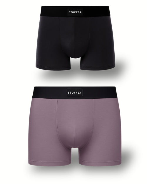 BLACK- SMOCKY PURPLE MODAL PREMIUM UNDERWEAR