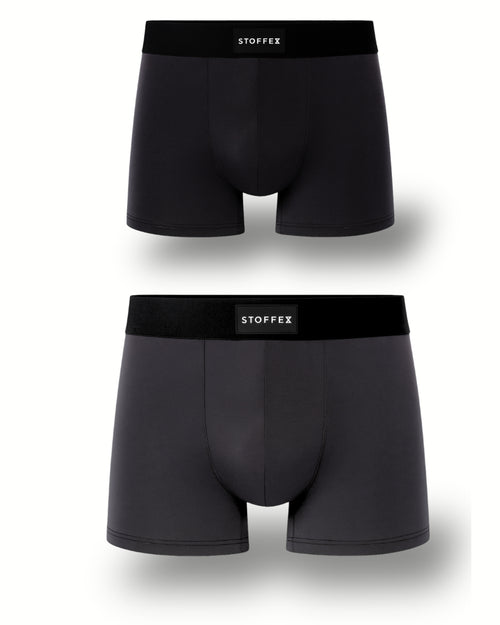 BLACK-DARK GREY PREMIUM MODAL UNDERWEAR