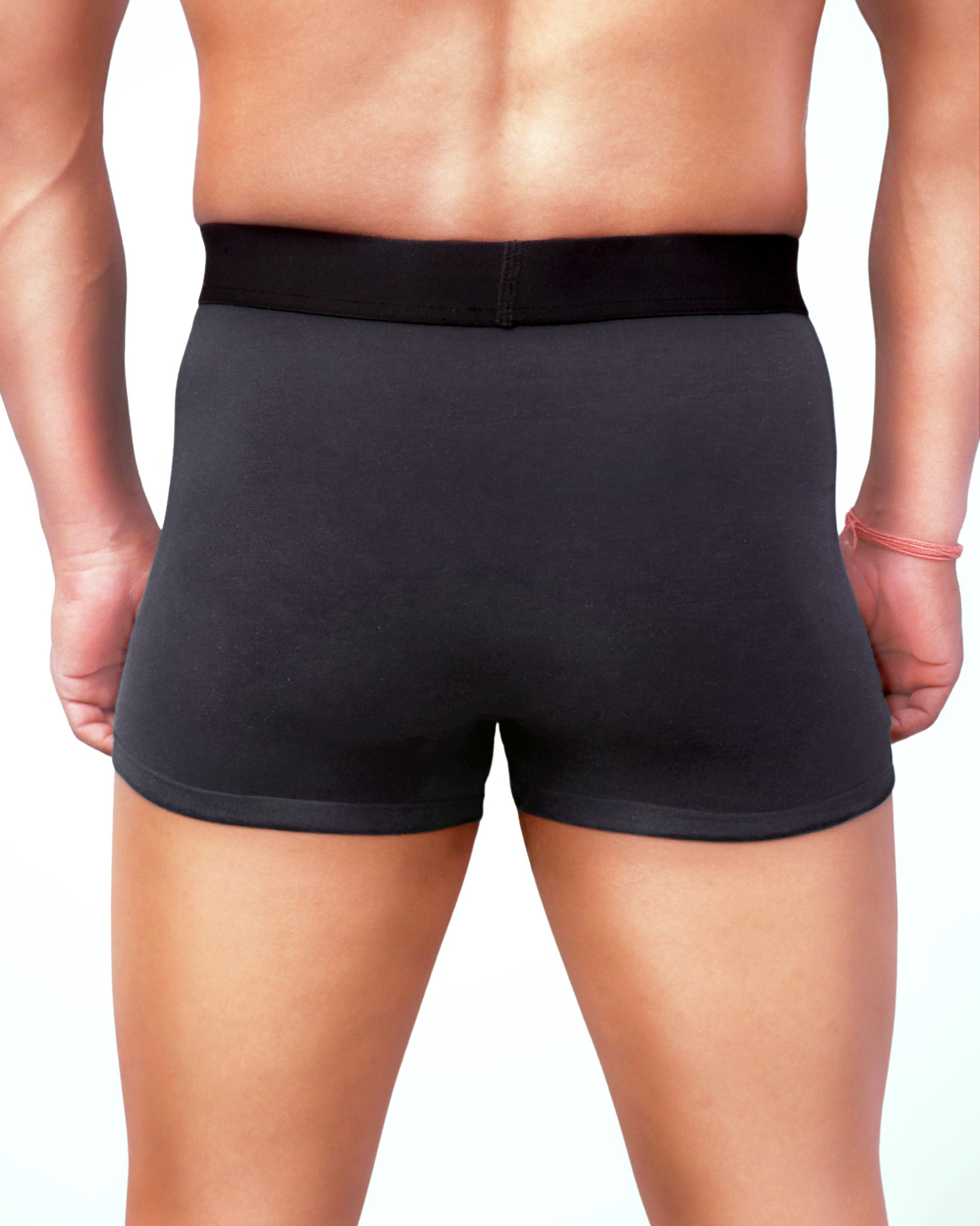 BLACK-DARK GREY PREMIUM MODAL UNDERWEAR