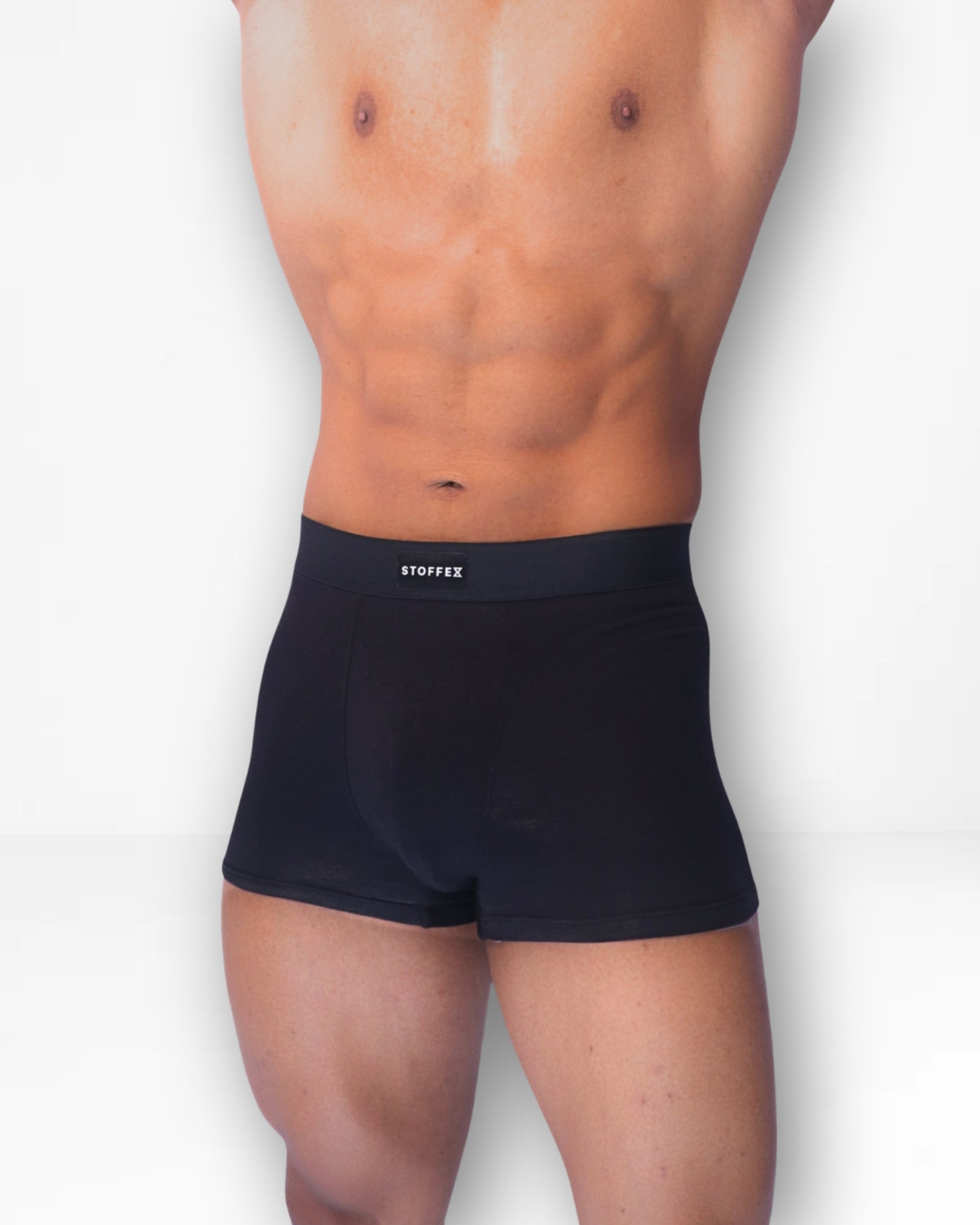 Black Premium Cotton-Modal fabric Trunk